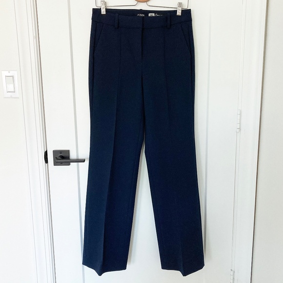J. Crew Navy Blue Natalia Dress Pants in Four Season Stretch - 6 - Picture 1 of 7